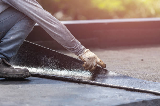 Professional Waterproofing technician working in Rocky Hill, NJ